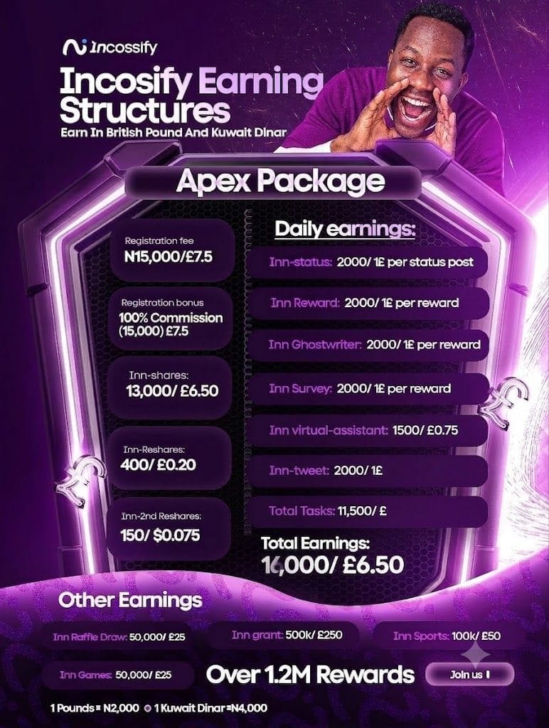 Incossify Apex Package